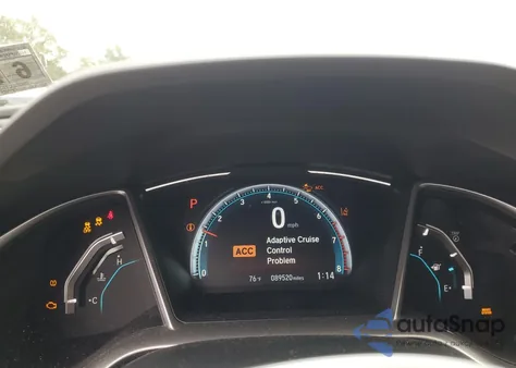 2019 Honda Civic Ex z USA, uszkodzony, nr VIN JHMFC1F34KX007986